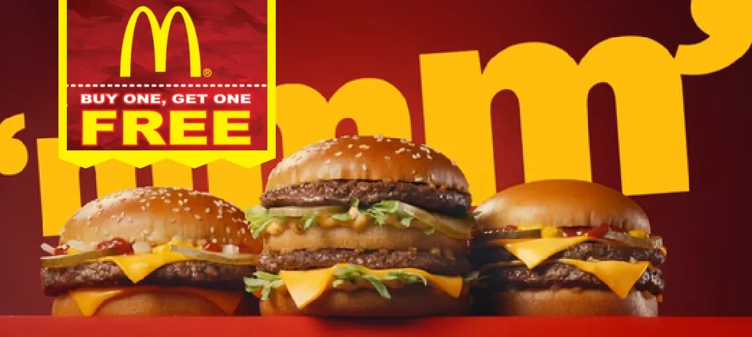 45% OFF McDonald's Campaign
